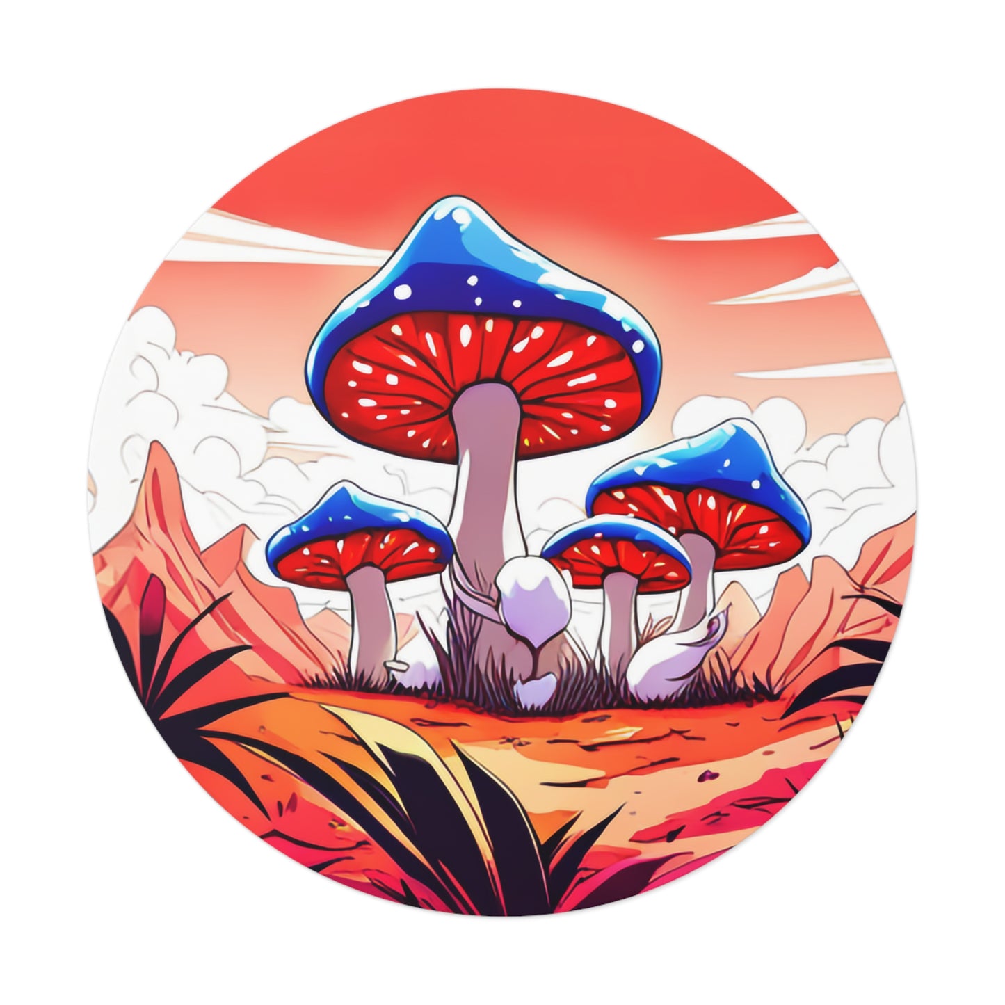 Mountainous Mushrooms