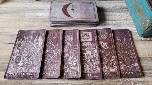 Smith-Waite Purpleheart Major Arcana Deck